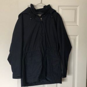 Woman Dark blue parka